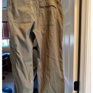 Prana Stretch Zion Olive Green Cargo Pants